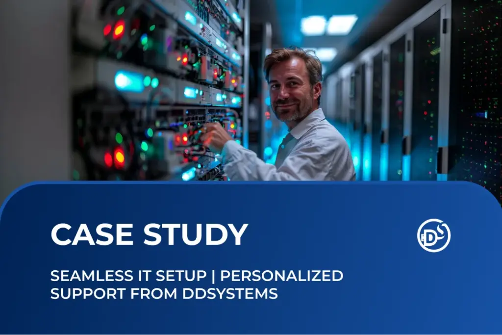 DDS _ Case Study 2 - DDSystems Seamless IT Setup | Personalized Support from DDSystems