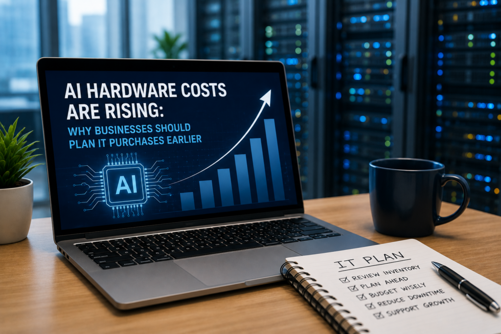 AI Hardware Costs Are Rising: Why Businesses Should Plan IT Purchases Earlier